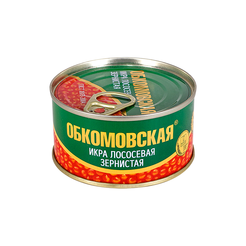 Икра лососевая Обкомовская, 140 г