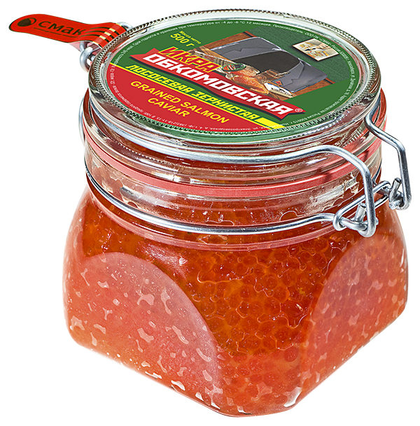 Икра лососевая Обкомовская, 500 г