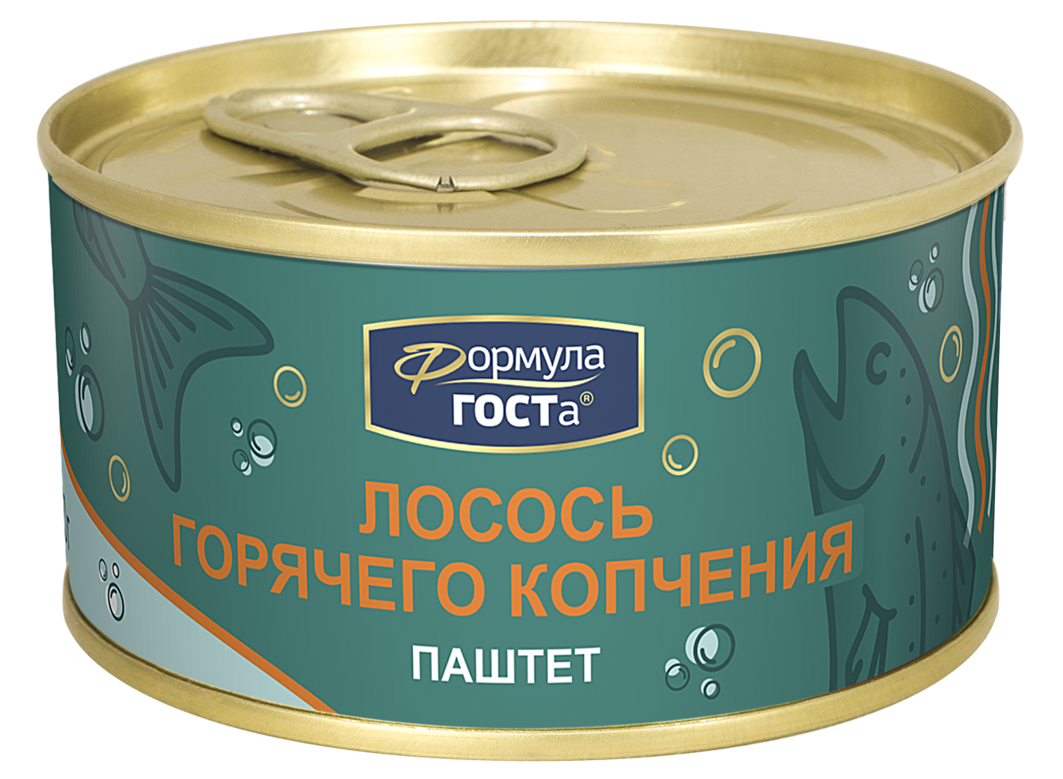 Лосось горячего копчения паштет, 120 г