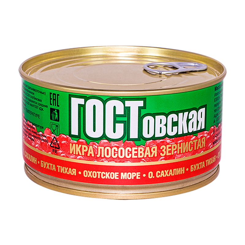 Икра лососевая ГОСТовская, 300 г
